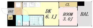 Dimora難波の物件間取画像